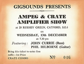 Ampeg & Crate Show
